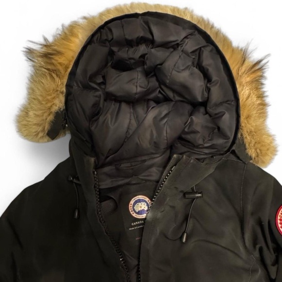 vintage canada goose shin length down parka - Picture 2 of 8
